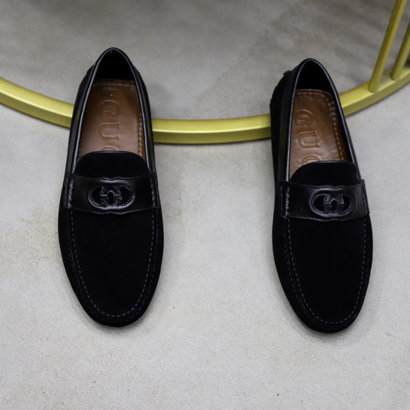 Ex-factory price: 480💰【GUCCI】Gucci ⚠️High-end men’s driving and pedal series ⚠️38-44 (customized for 45) ⚠️All original cowhide leather! Thick and soft! Made entirely of calfskin lining! Rubber sheet anti-slip beanie sole! Three-dimensional package technology! Fashionable and classic! Handicrafts! Original high quality! Feel free to compare!